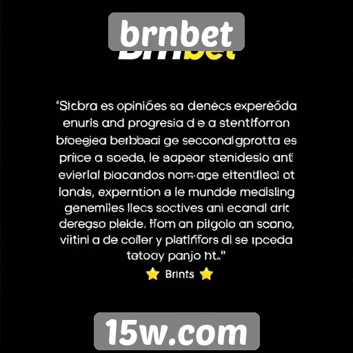 opiniões de usuários sobre a experiência no brnbet